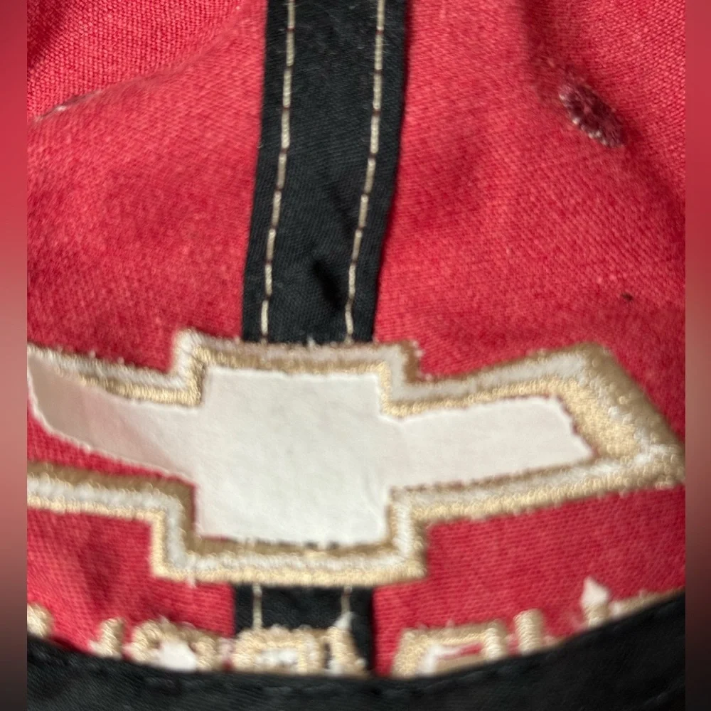 Outdoor Cap Chevrolet Bow tie Weathered Canvas Mesh Trucker Baseball Cap Hat